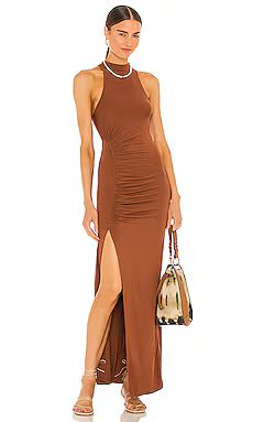 House of Harlow 1960 x REVOLVE Lorenza Dress in Brown from Revolve.com | Revolve Clothing (Global)