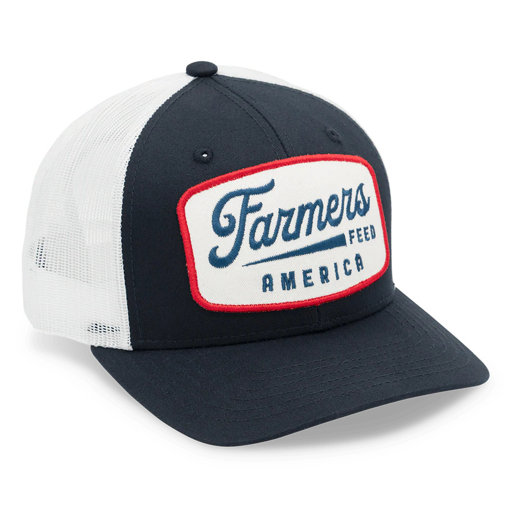 Farmers Feed America Hat-Blue | Rural Cloth