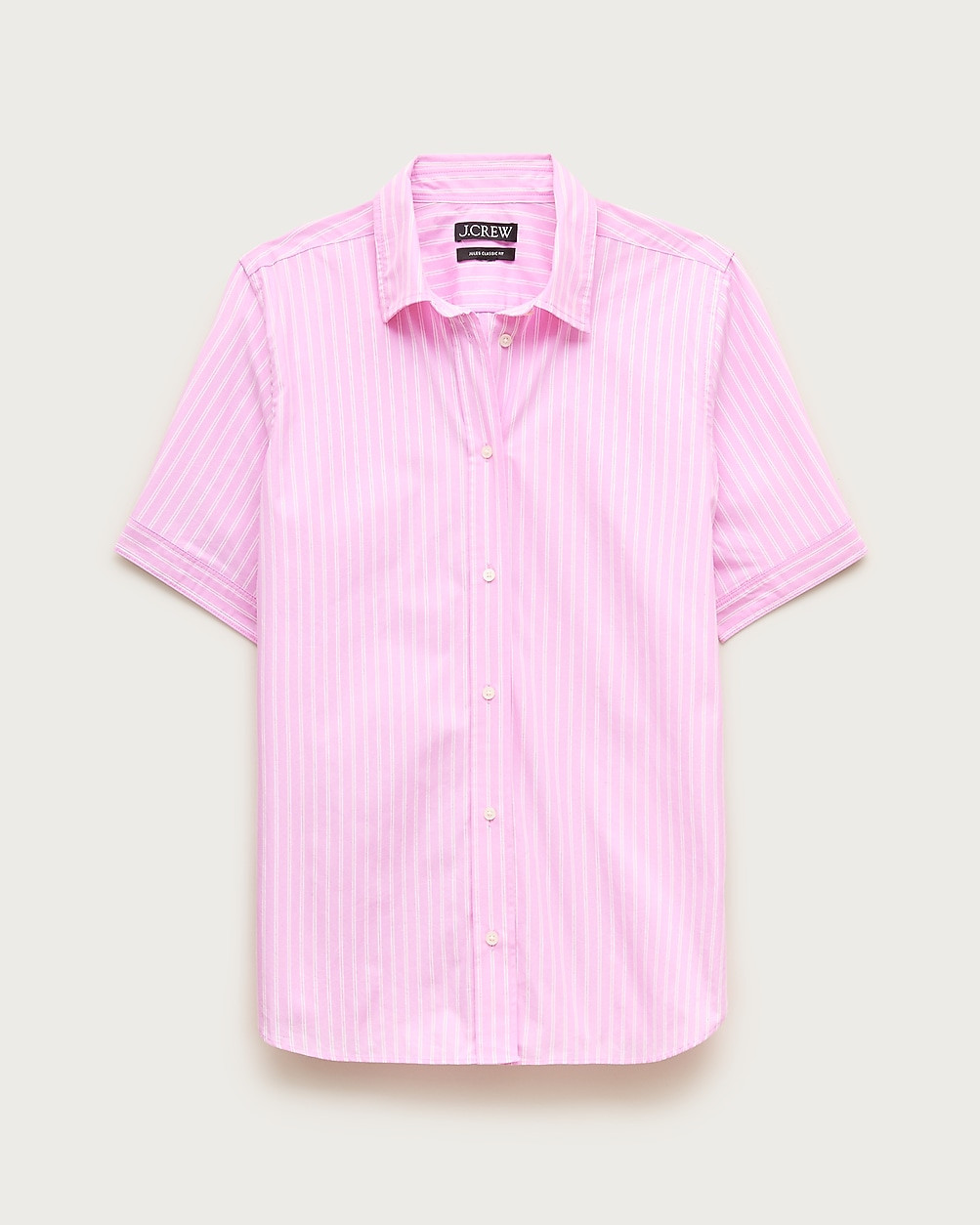 Garçon short-sleeve shirt in striped cotton poplin | J. Crew US