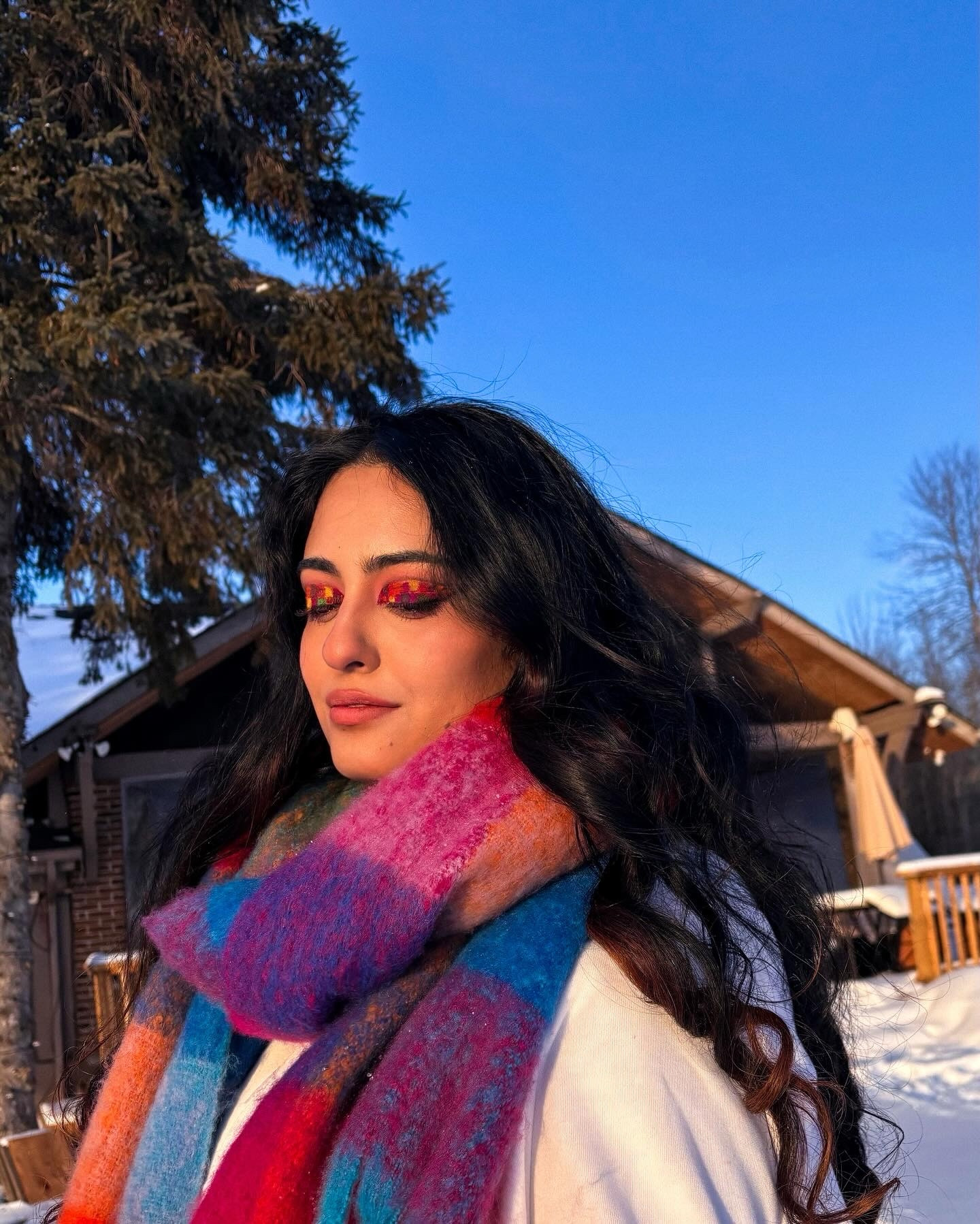 Colorful plaid scarfs are in this spring! Matched my eye look to the scarf

#LTKbeauty #LTKstyletip #LTKSpringSale