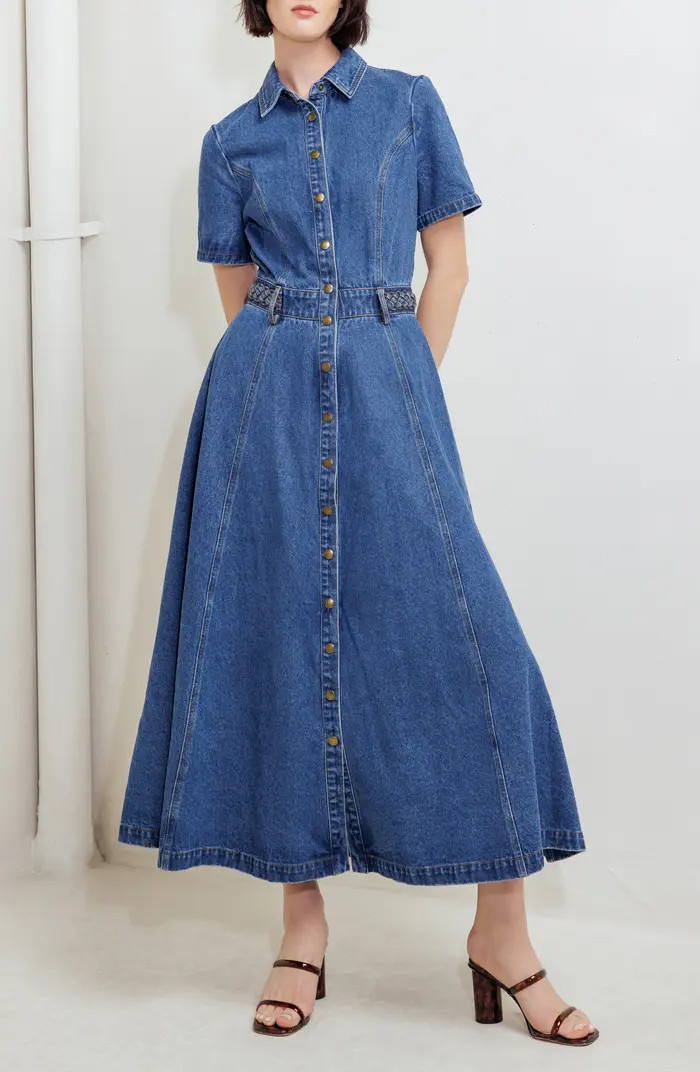 Denim Maxi Dress | Nordstrom