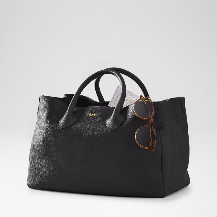 Elisabetta Slouch Leather Handbag | Mark and Graham