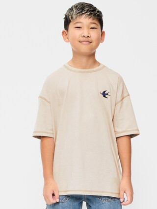 Oversized Short-Sleeve Graphic T-Shirt for Boys | Old Navy (US)