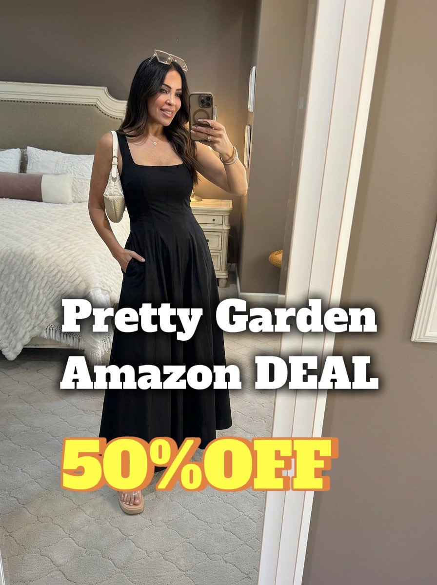 This gorgeous dress from pretty garden is on sale! Grab this deal now! Discount ends 5/25/26. 
50% off PRETTYGARDEN Cocktail Dresses
50% off Code: OHZCEMNN
24.99(Reg.49.99)
#amazonfashion

#LTKOver40