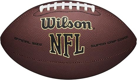 Wilson NFL Super Grip Composite Footballs | Amazon (US)