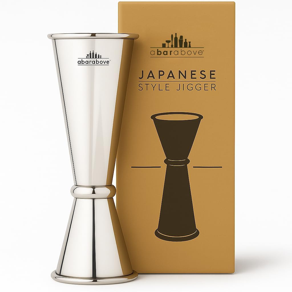 A Bar Above Japanese Style Jigger, 10 Measurements, Stainless Steel | Amazon (US)