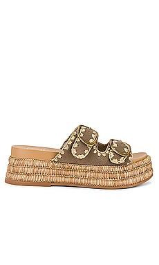 Dolce Vita Wanika Sandal in ALMOND NUBUCK from Revolve.com | Revolve Clothing (Global)