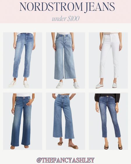 The best Nordstrom jeans under $100! 

#LTKStyleTip #LTKFindsUnder100 #LTKSeasonal
