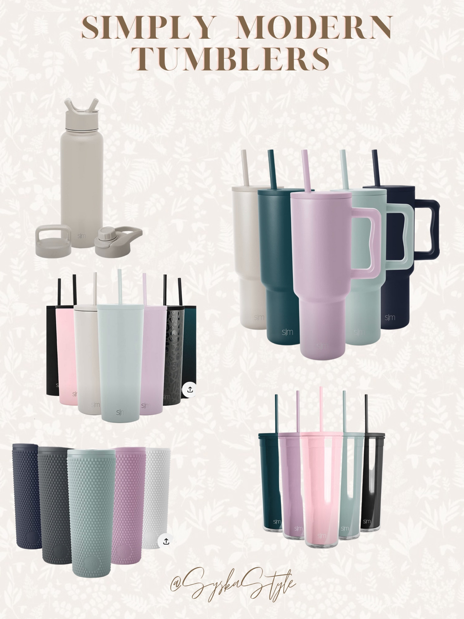 Simply Modern Tumblers 

#LTKFind #LTKunder50 #LTKsalealert