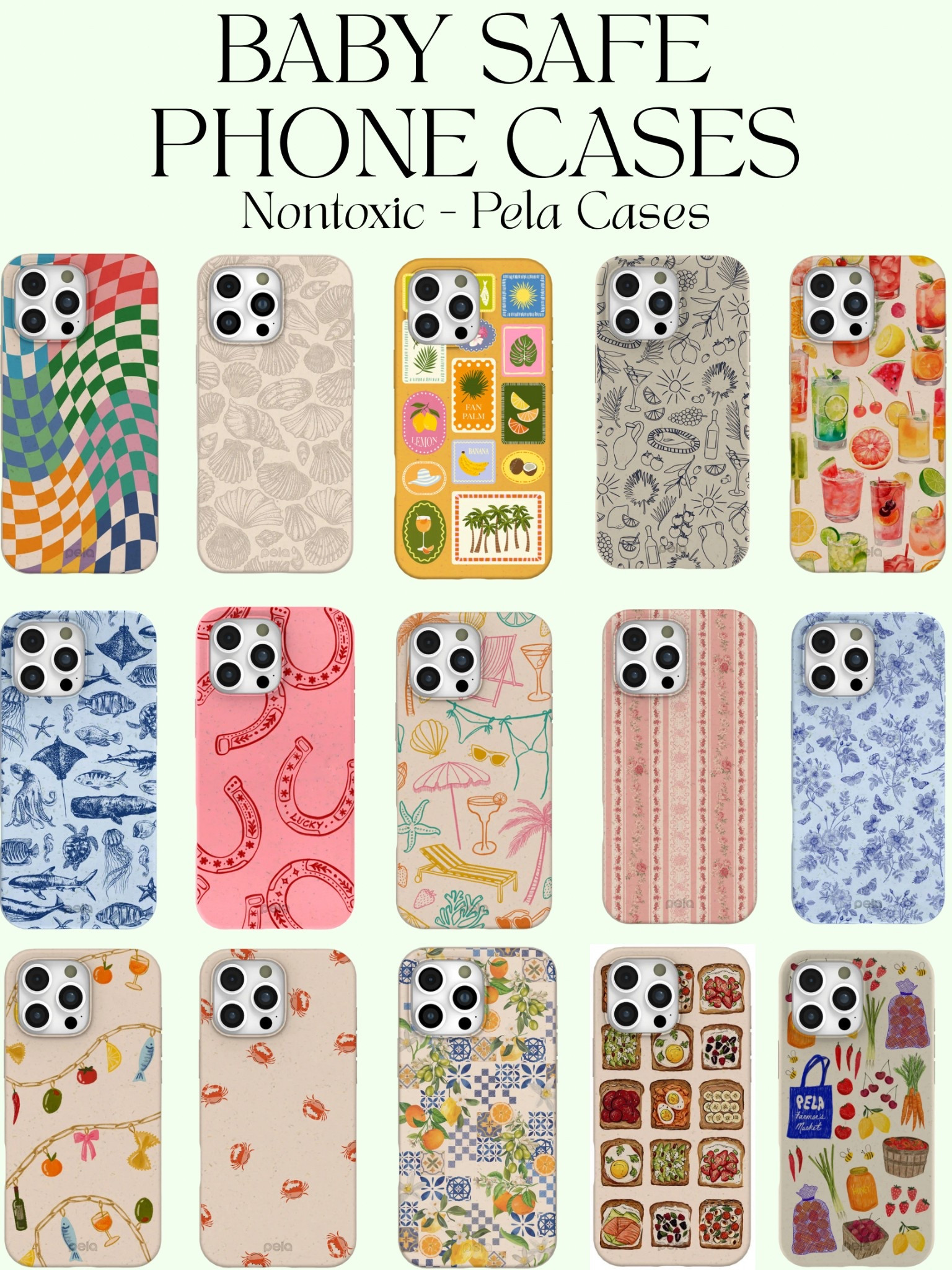 BABY-SAFE & PLANET-FRIENDLY
Because your phone goes where your baby does—choose a case that’s cute, nontoxic (aka safe for tiny hands and mouths), and tough as flax.

These Pela cases are made from plants (yes, plants), totally free of forever chemicals, and come with a $500 screen protection guarantee.

Click to shop my favorites—adorable and baby-safe!

#LTKFinds #EcoFriendlyLiving #MomLifeMustHaves #NonToxicHome #PelaCase #PinterestFinds #SustainableStyle #PhoneCaseObsessed

#LTKGiftGuide #LTKFindsUnder100 #LTKBaby