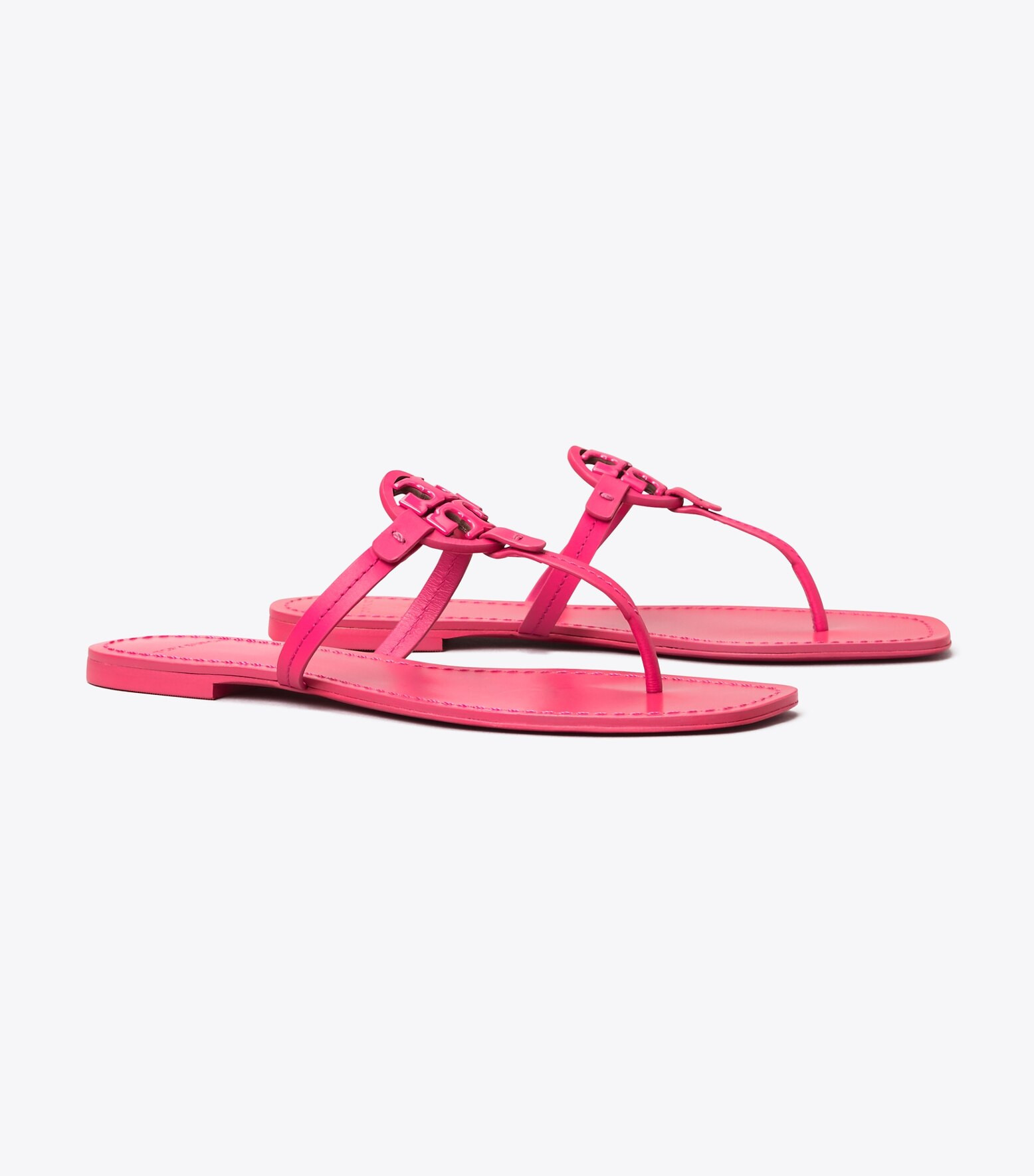 Mini Miller Leather Thong Sandal | Tory Burch (US)