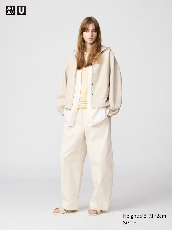 Easy Curved Trousers | UNIQLO (UK)