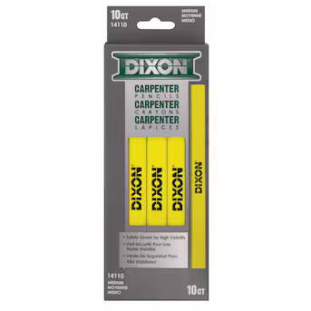 Dixon 10 -Pack Medium Green Pencil Lowes.com | Lowe's