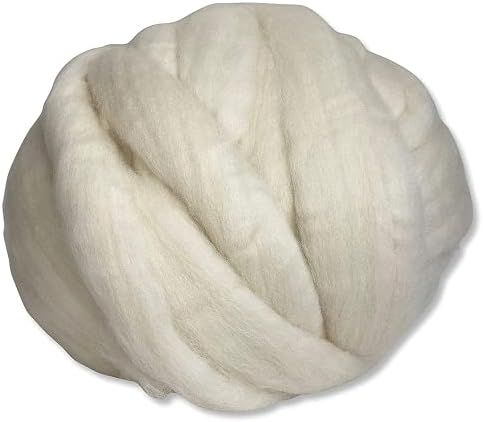 Revolution Fibers Merino Wool Roving 1 lb (16 Ounces) for Spinning | Soft Chunky Jumbo Yarn for A... | Amazon (US)