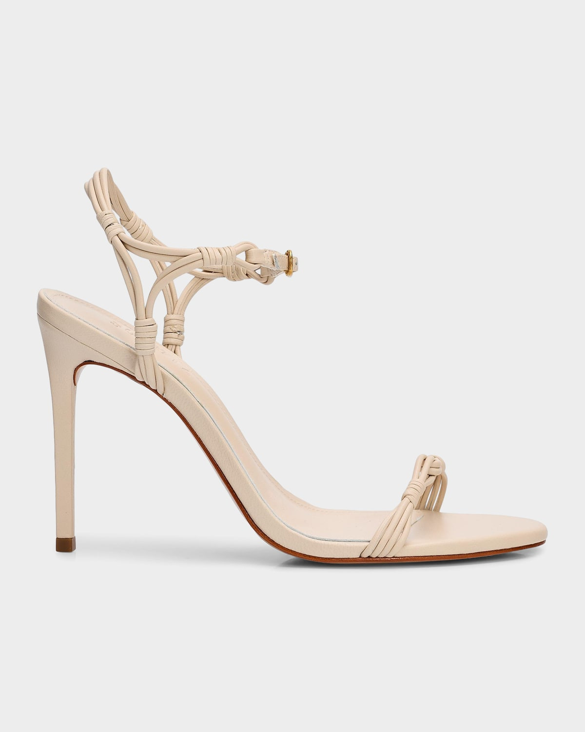 Nara 100MM Leather Sandals | Neiman Marcus