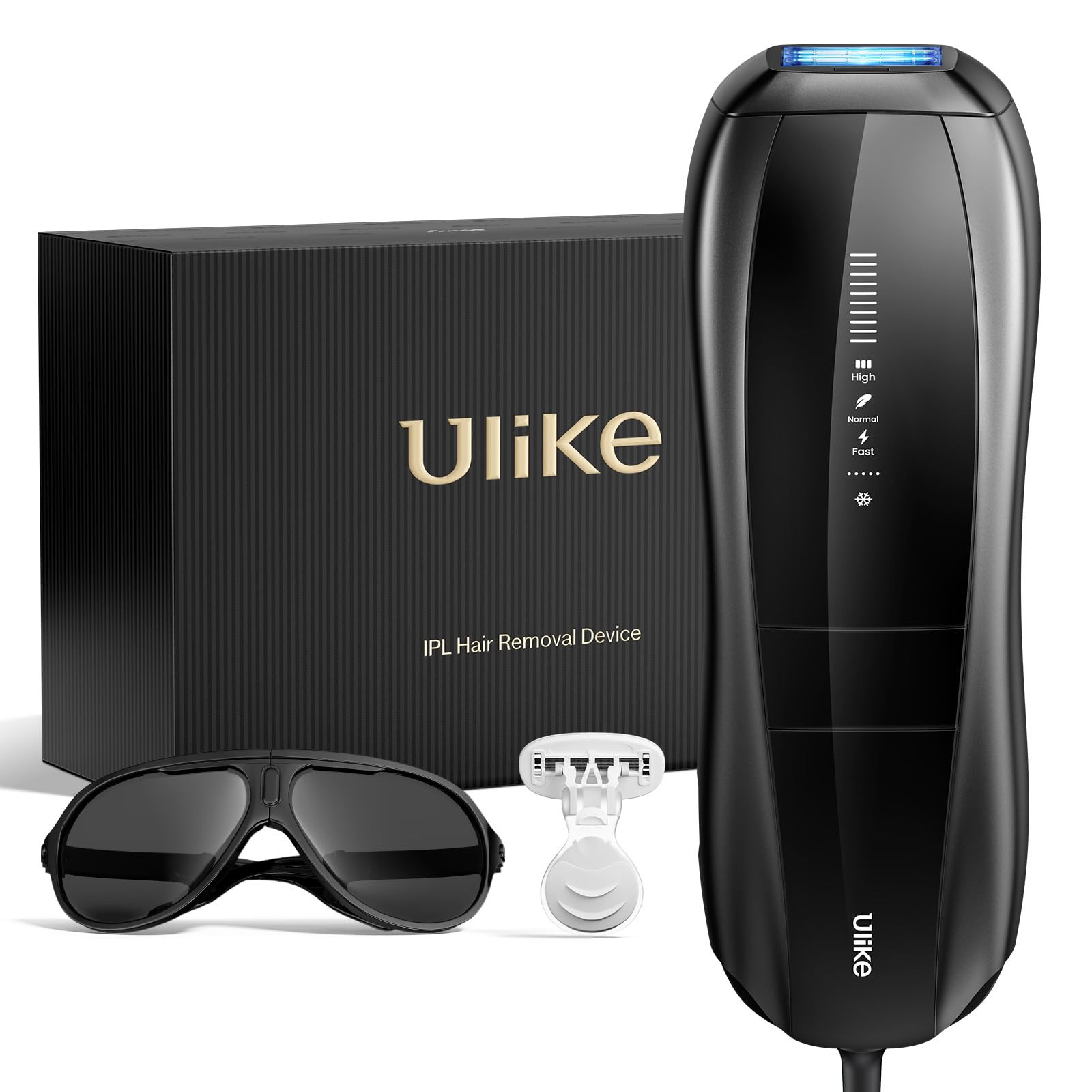 Ulike Laser Hair Removal for Men, Ulike X Plug-in IPL Hair Removal with Ice-Cooling, Dual Lights ... | Amazon (US)