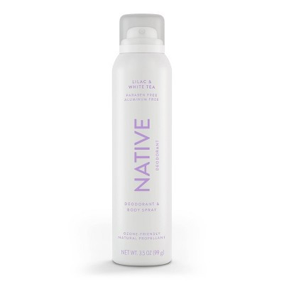 Native Spray Deodorant for Women & Men - Lilac & White Tea - Aluminum-Free 3.5oz | Target