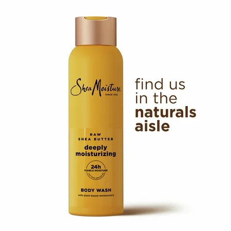 SheaMoisture Moisturizing Body Wash for Women Raw Shea Butter for Dry Skin, 18 oz | Walmart (US)