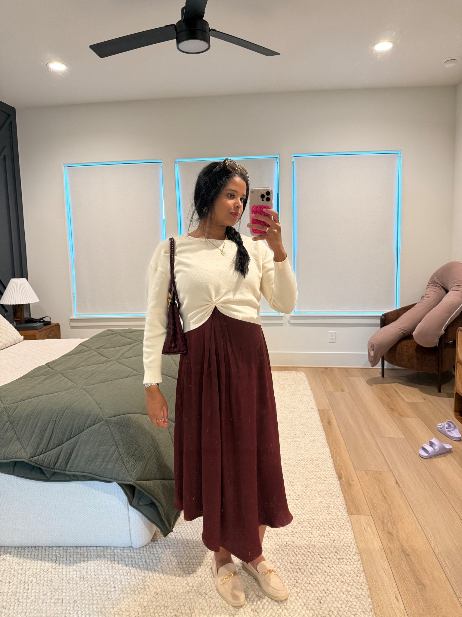 Bump friendly 2 in 1 sweater dress 🤍  wearing size M #sweaterdress #dress #anthropologie #pregnancy #ootd

#LTKBump #LTKStyleTip #LTKmomlife