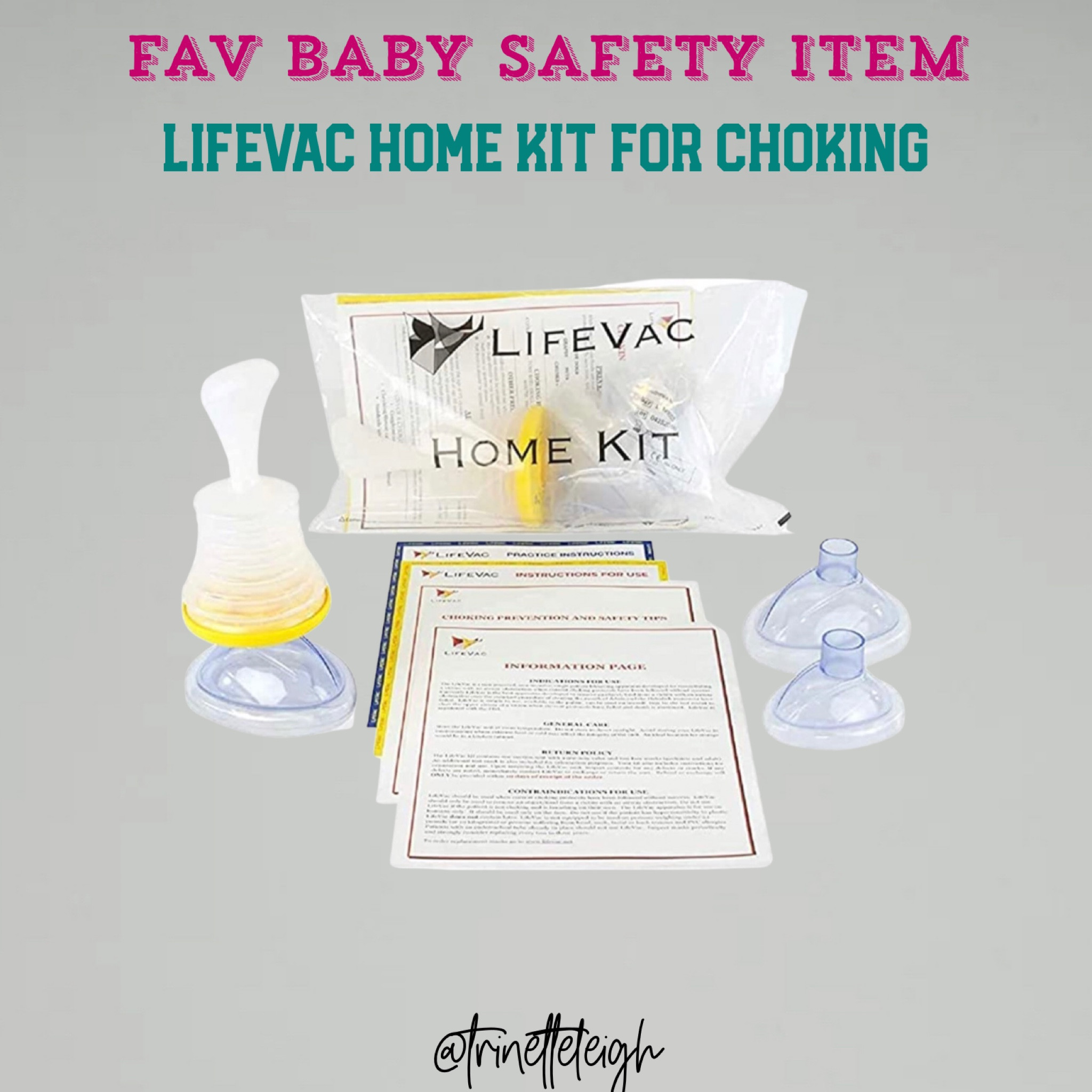 Favorite baby safety item. LifeVac - Portable Suction Device For A Choking Emergency. Baby registry must have. Baby led weaning must have. 

#LTKbaby #LTKbump #LTKunder100