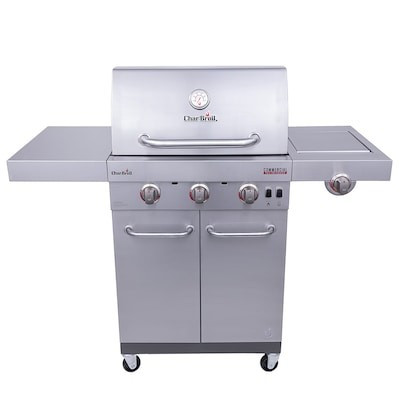 Char-Broil Commercial Stainless Steel 3-Burner Liquid Propane and Natural Gas Infrared Gas Grill ... | Lowe's