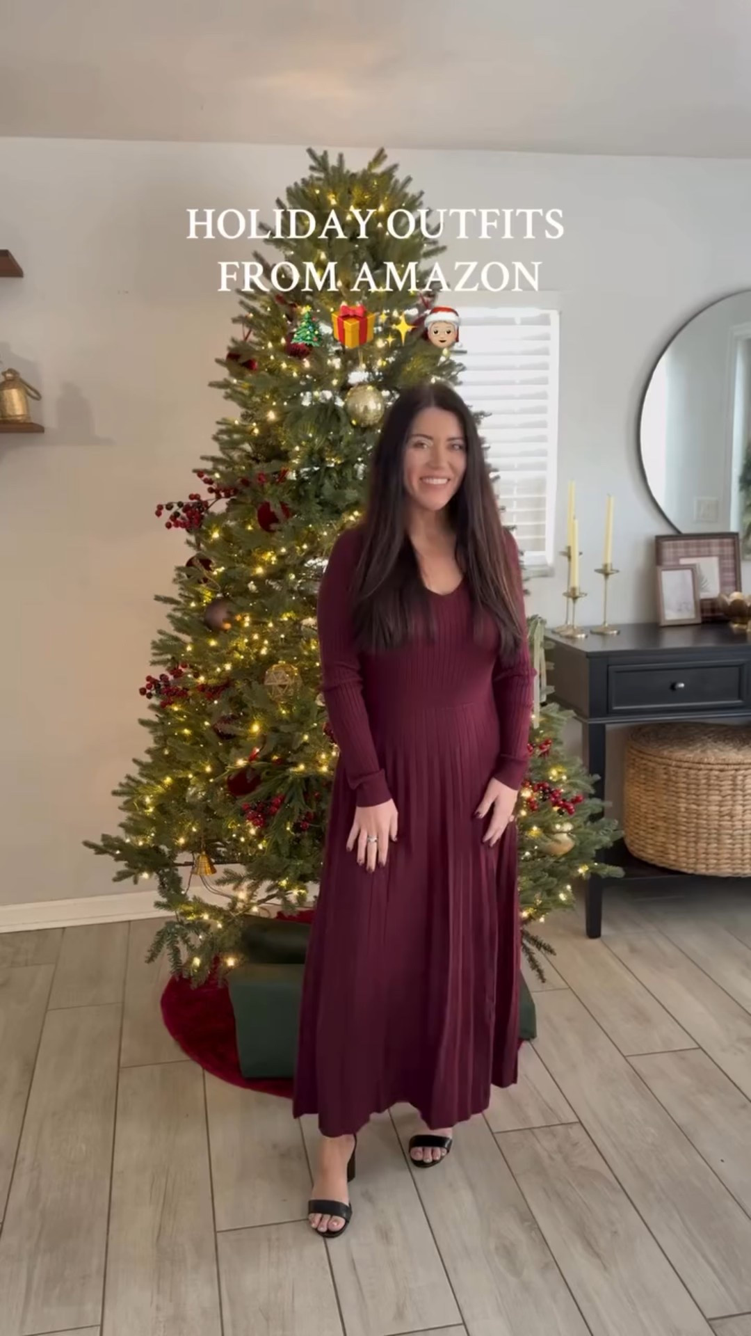 Comment “Links” and I'll DM you all the outfits!

#amazonholiday #christmasoutfit #christmaslook #ltkholiday #holidayoutfit #amazonchristmas