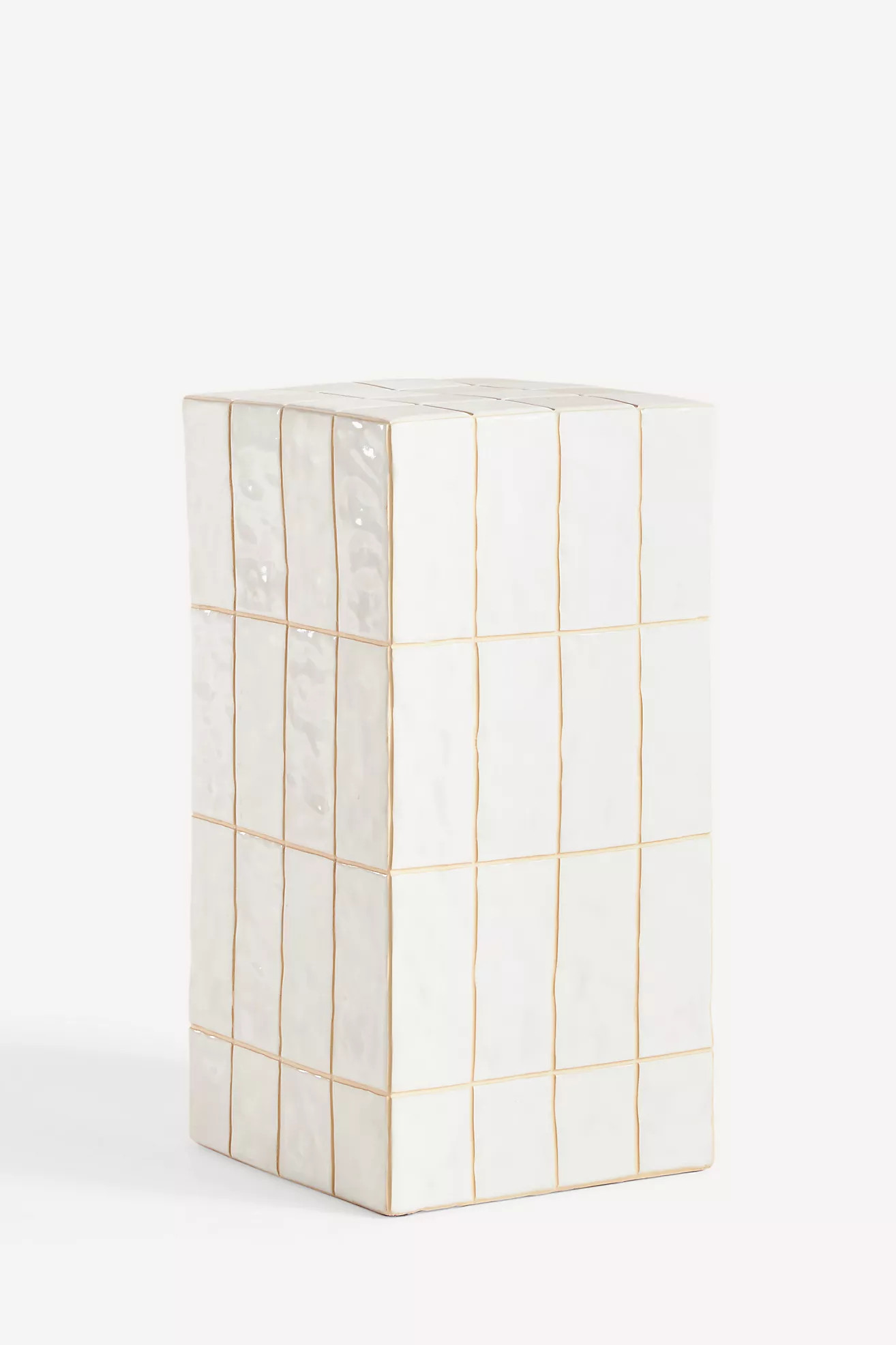Tile Ceramic Side Table | Anthropologie (US)
