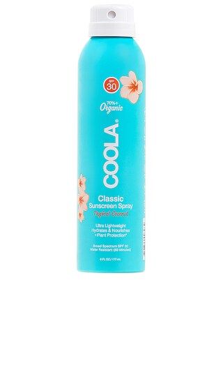 Classic Body Organic Sunscreen Spray SPF 30 in Tropical Coconut | Revolve Clothing (Global)