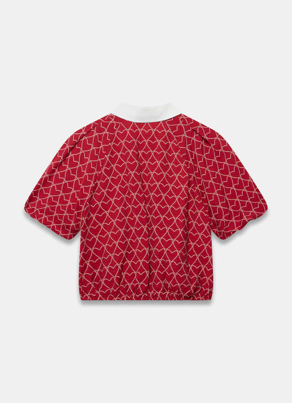 Red Heart Print Shirt | Mint Velvet