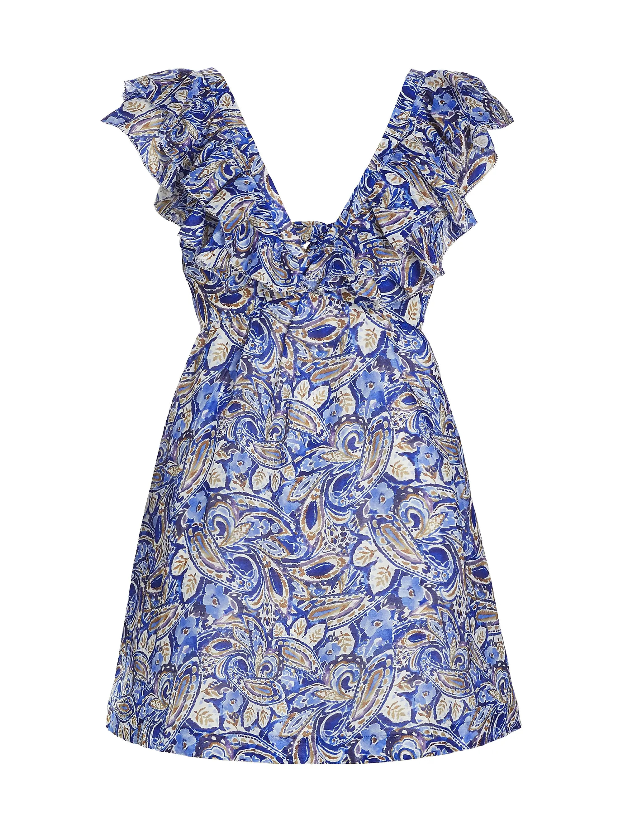 KivariDakota Paisley Minidress | Saks Fifth Avenue