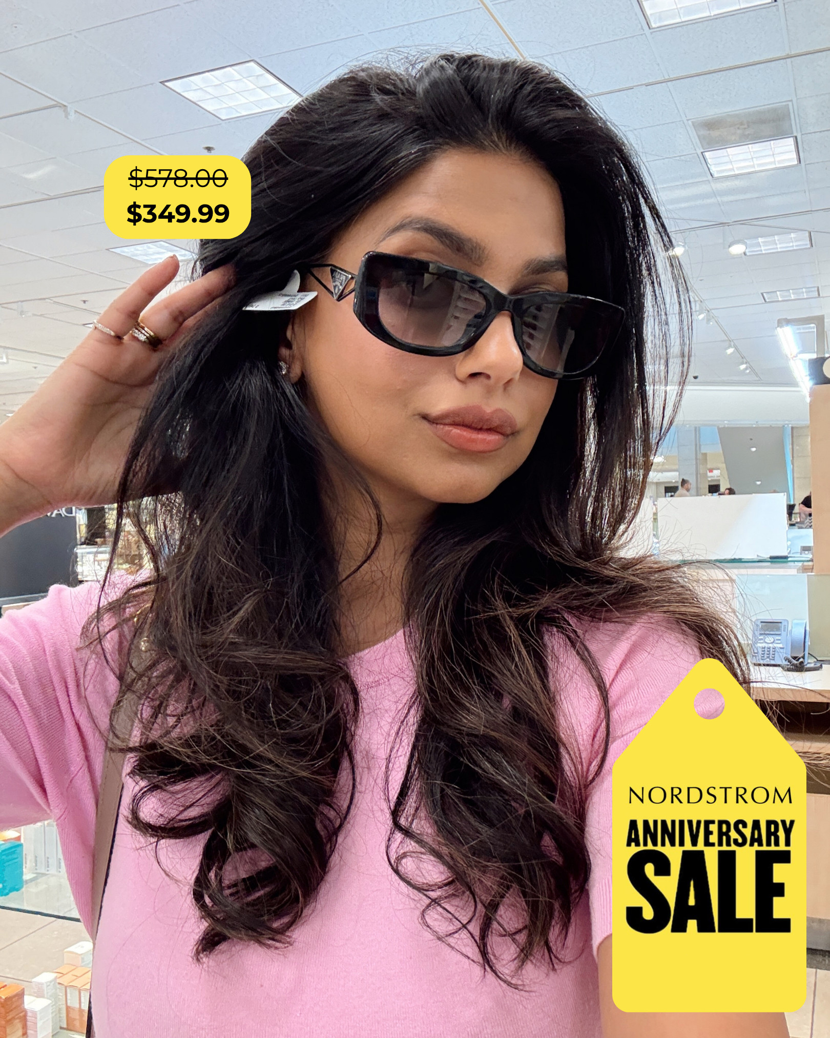 Nordstroms Anniversary Sale has started- you don't want to miss out! These sunglasses are perfect for summer. @nordstrom #nordstromanniversarysale

#LTKSaleAlert
