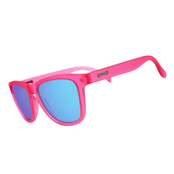 Men's Goodr Flamingos On A Cruise Polarized Sunglasses Pink/Teal | Scheels