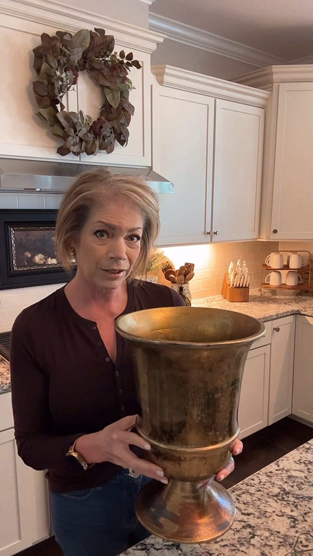 My urn is back in stock!! Mine is the 11”. I will be adding the 16” and putting trees in them for Christmas🥰🎄

#LTKstorytime #LTKSeasonal #LTKHome