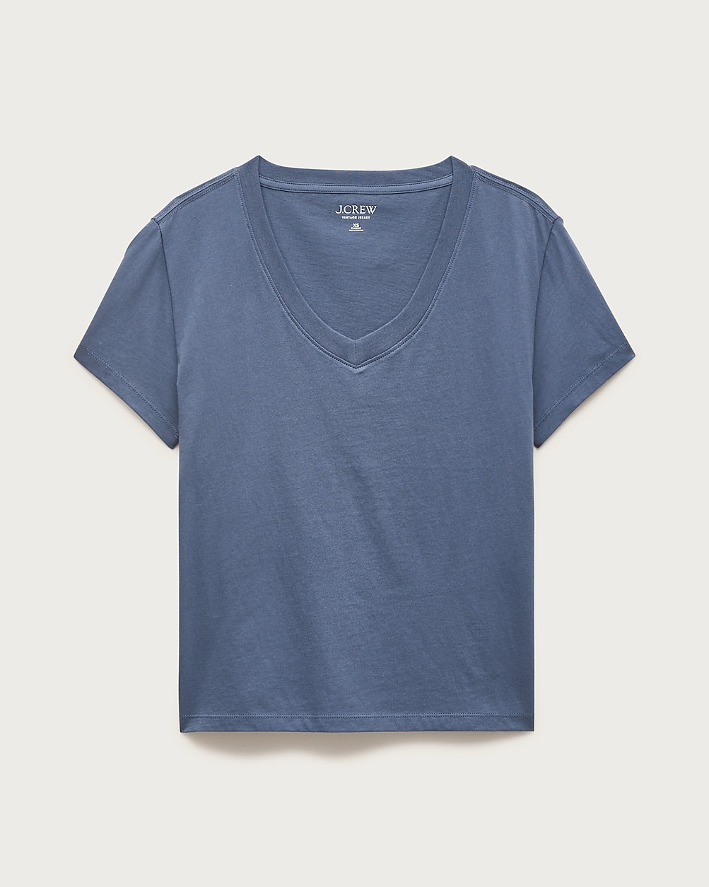 New vintage jersey relaxed V-neck T-shirt | J. Crew US
