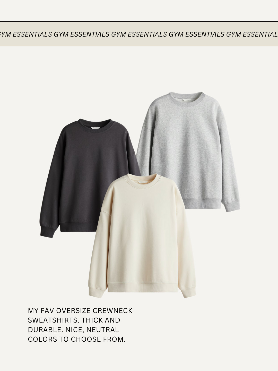The BEST oversized women's crewneck sweatshirts. Mine have held up for a couple years now! 

 #LTKActive #LTKFindsUnder50 #LTKStyleTip