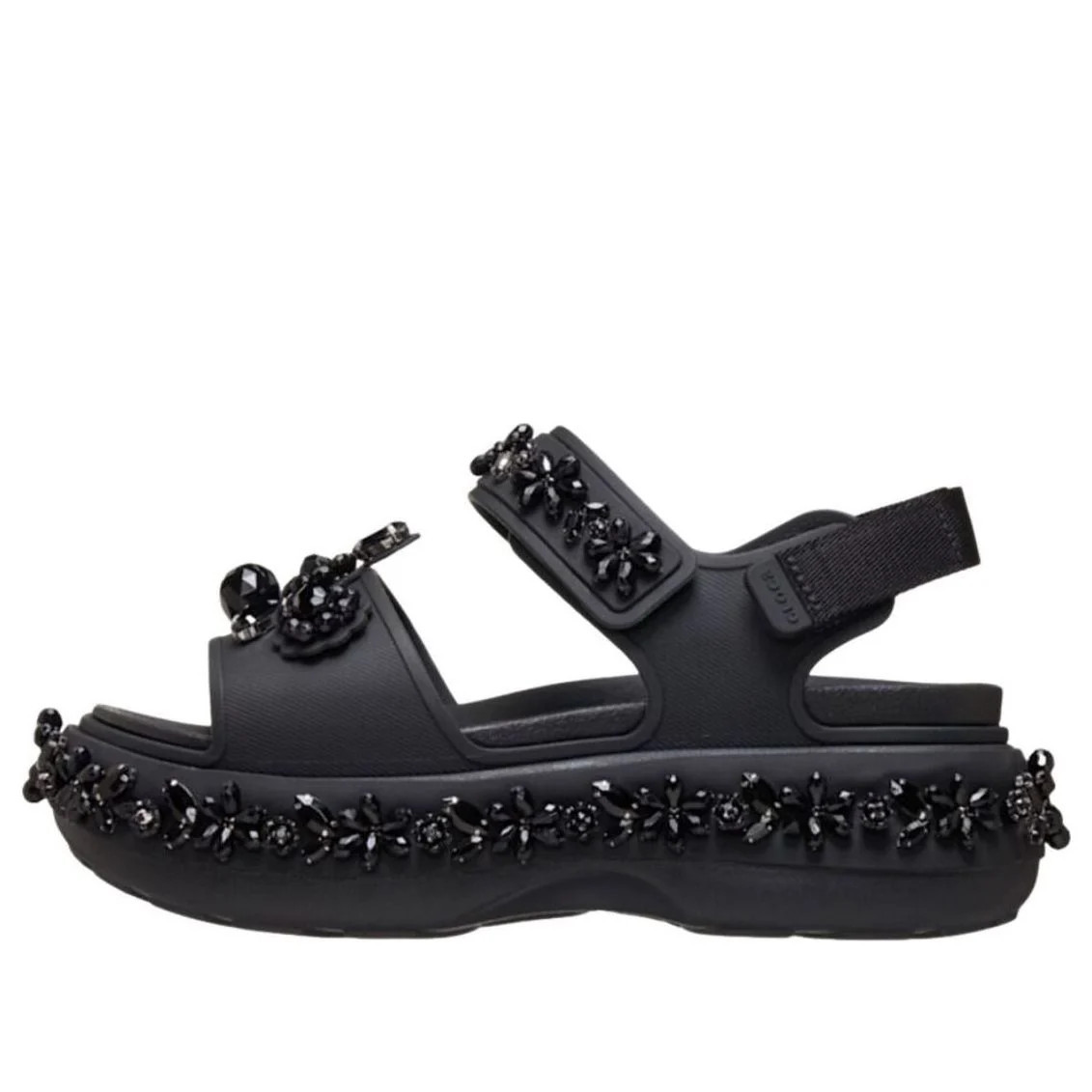(WMNS) Crocs x Simon Rocha Soho Sandal 'Black' 211851-001 | KICKS CREW