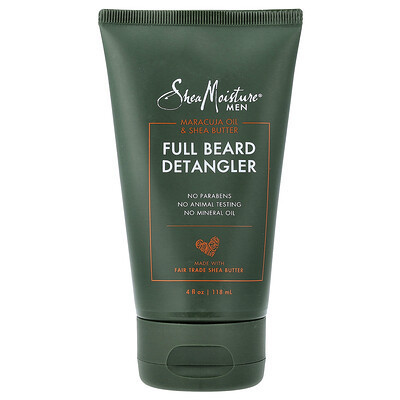 SheaMoisture, Men, Full Beard Detangler, Maracuja Oil & Shea Butter, 4 fl oz (118 ml) | iHerb