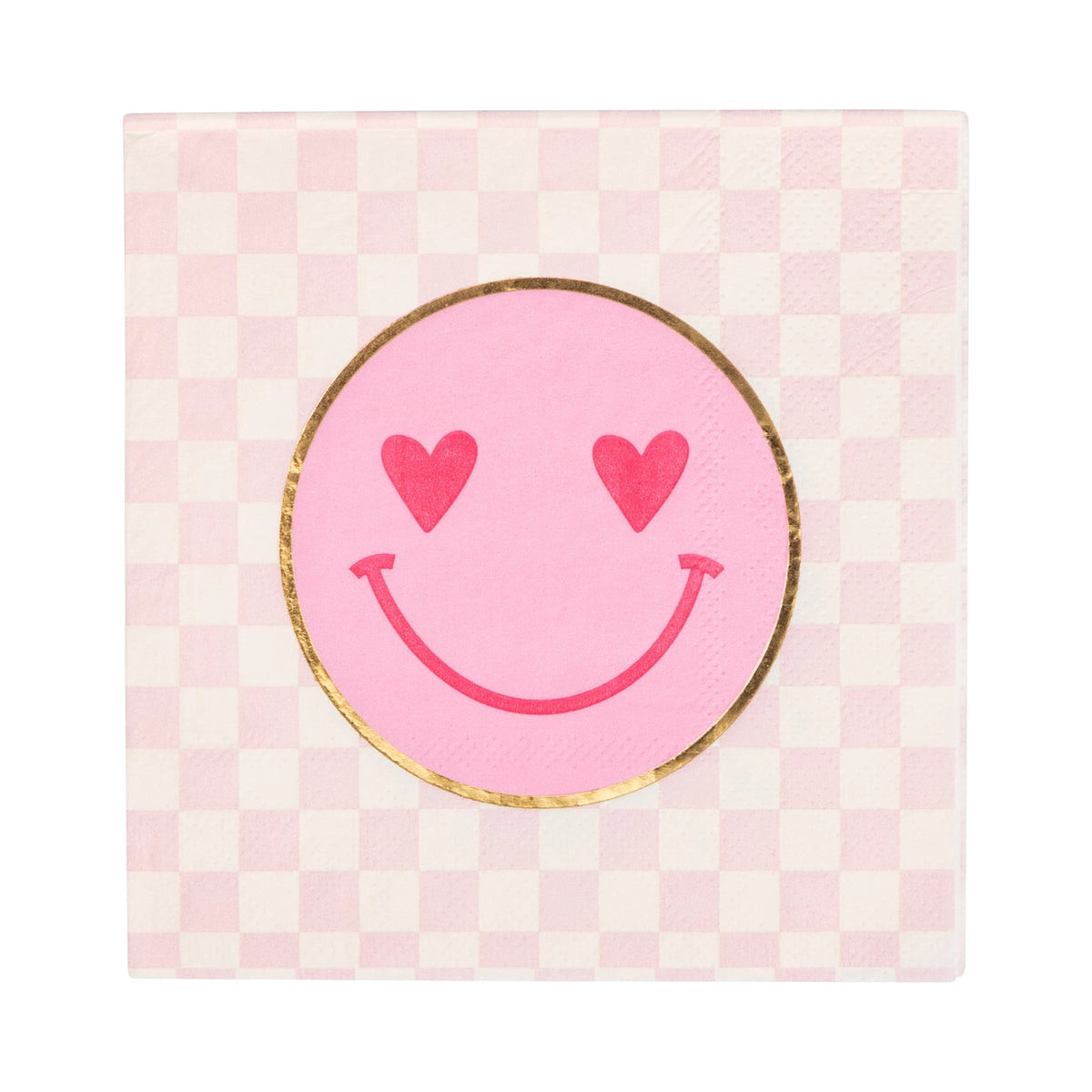 Foil Smiley Cocktail Napkins | Ellie and Piper