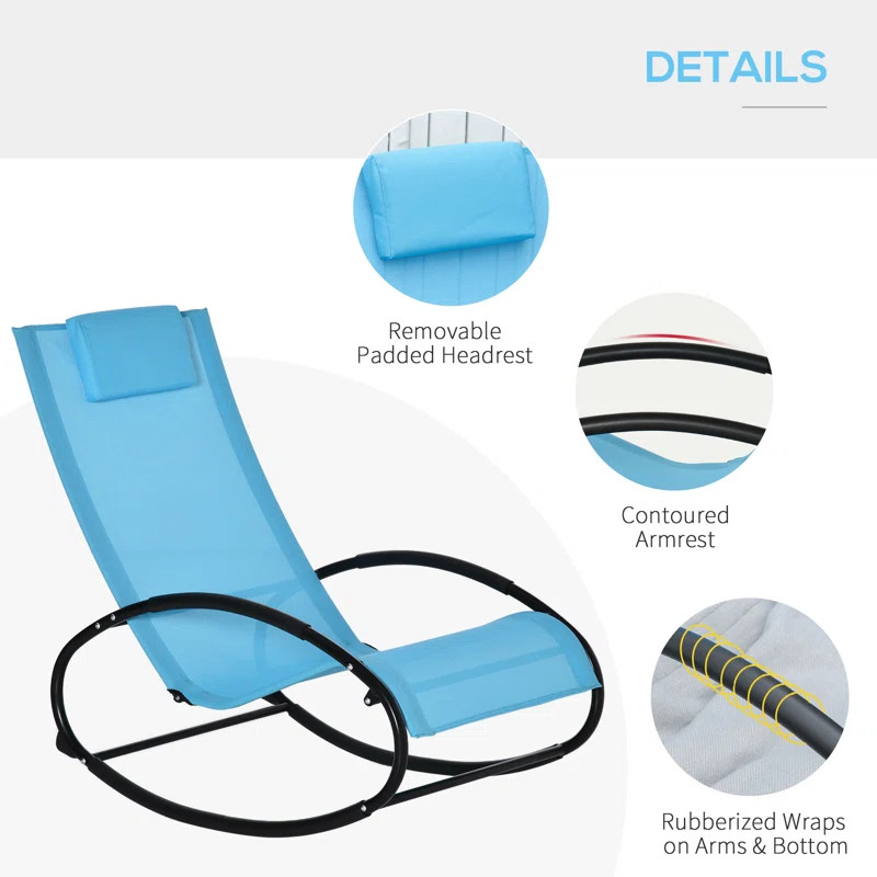 Metal Outdoor Lounge Chair | Wayfair North America