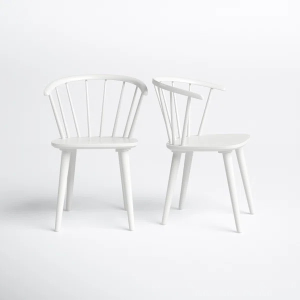 Sheffield Solid Wood Windsor Back (Set of 2) | Wayfair North America