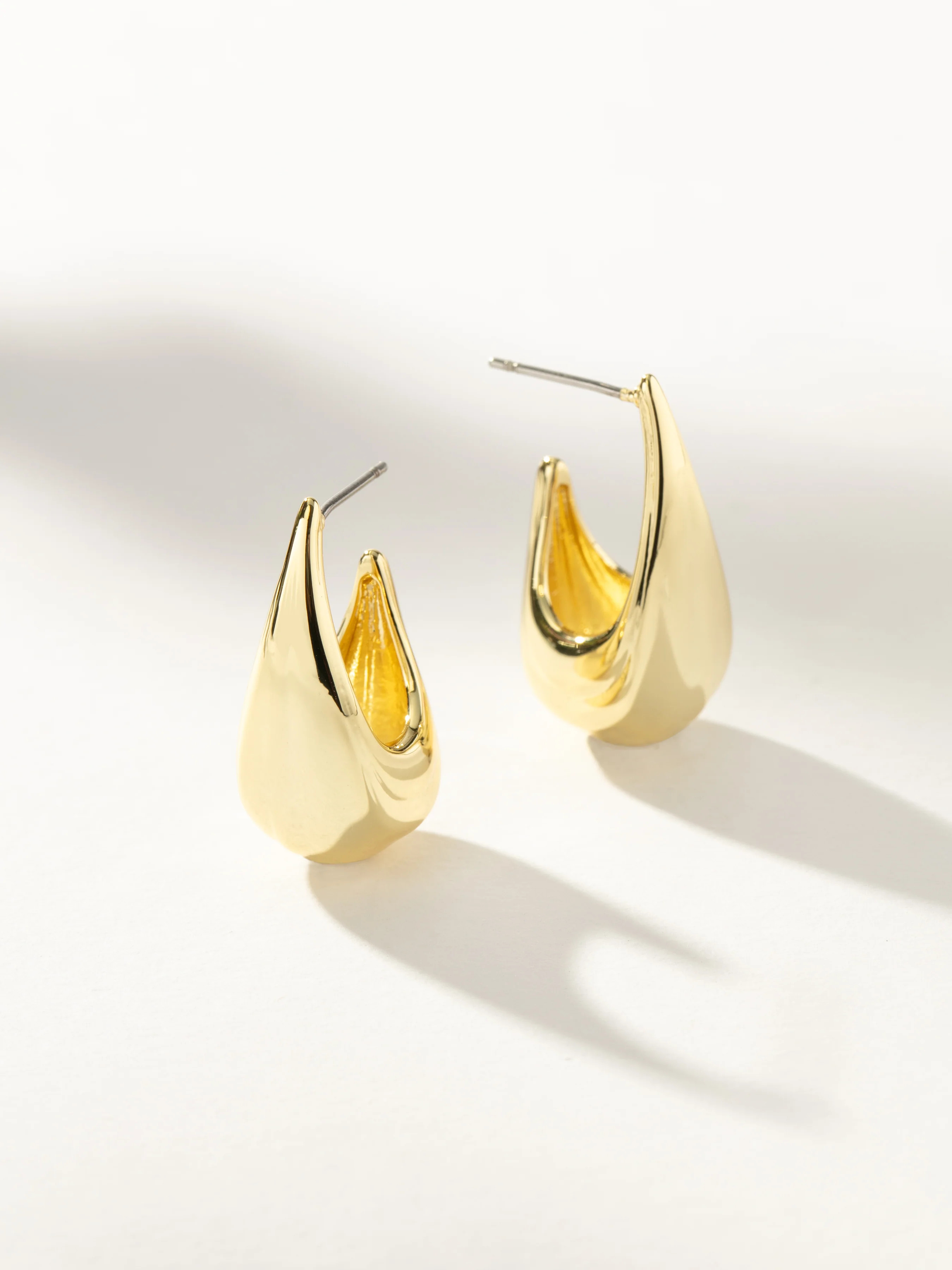 Taste Statement Earrings | Gold Hoop Earrings | Uncommon James | Uncommon James