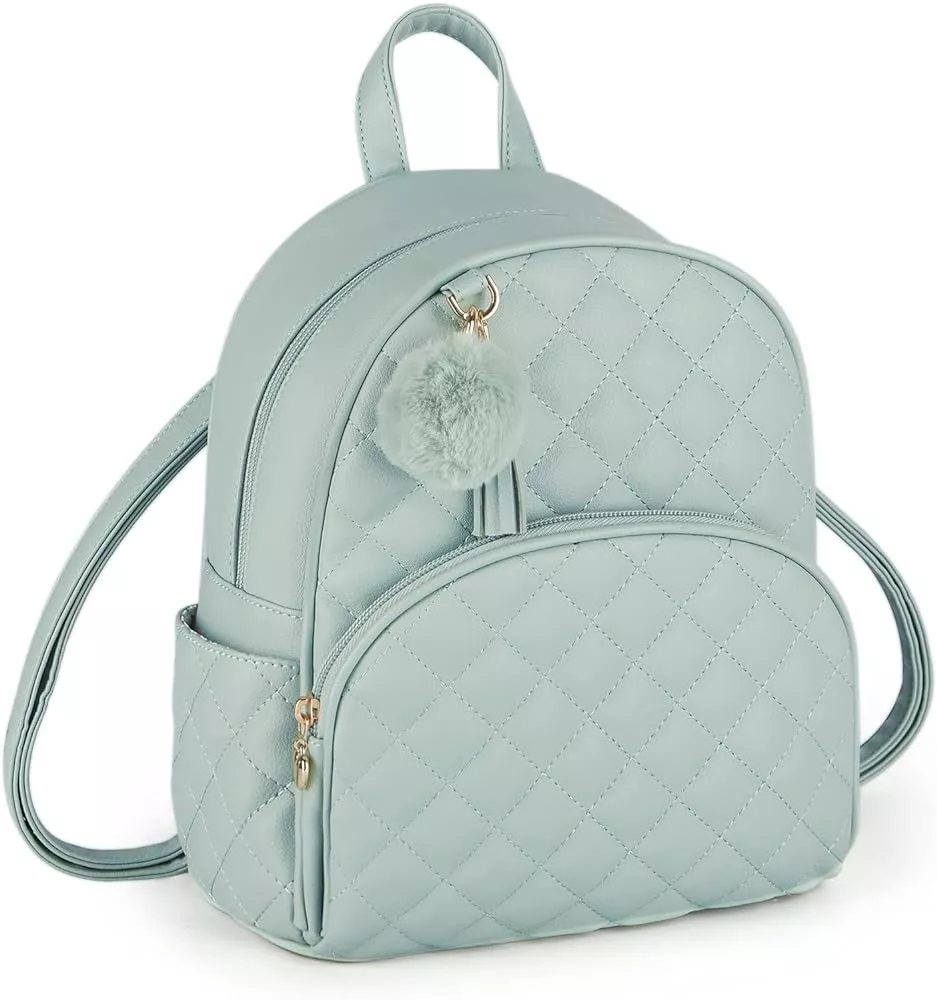  ECOSUSI Mini Backpack Women Leather Small Backpack