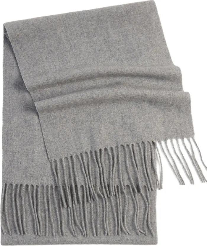 Cashmere Fringed Scarf | Nordstrom