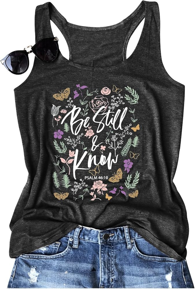 Graphic Tees for Women Summer Tank Tops Vacation Outfits for Women Country Concert Tops Summer Ra... | Amazon (US)