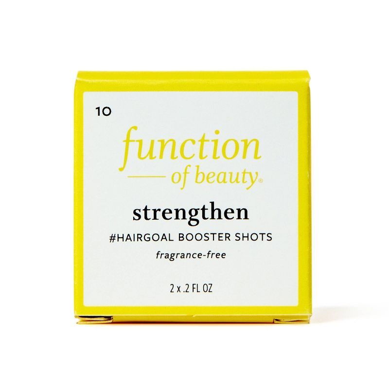 Function of Beauty Strengthen #HairGoal Add-In Booster Treatment Shots with Pea Sprout Extract - ... | Target