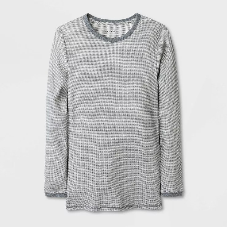 Men's Relaxed Fit Long Sleeve Thermal Underwear Shirt - Goodfellow & Co™ | Target