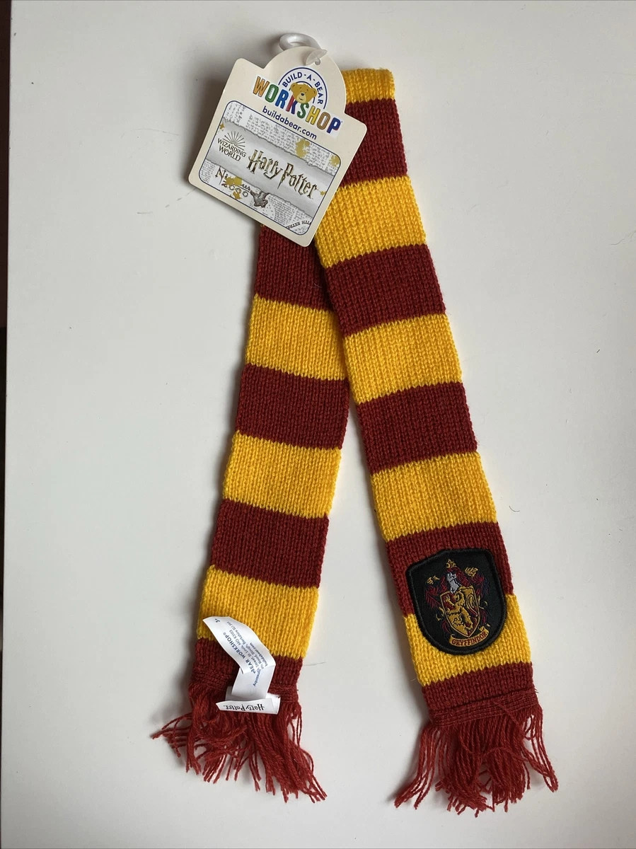 Build A Bear Harry Potter Gryffindor Scarf Bear Accessories Red Yellow BNWT 0321  | eBay | eBay US