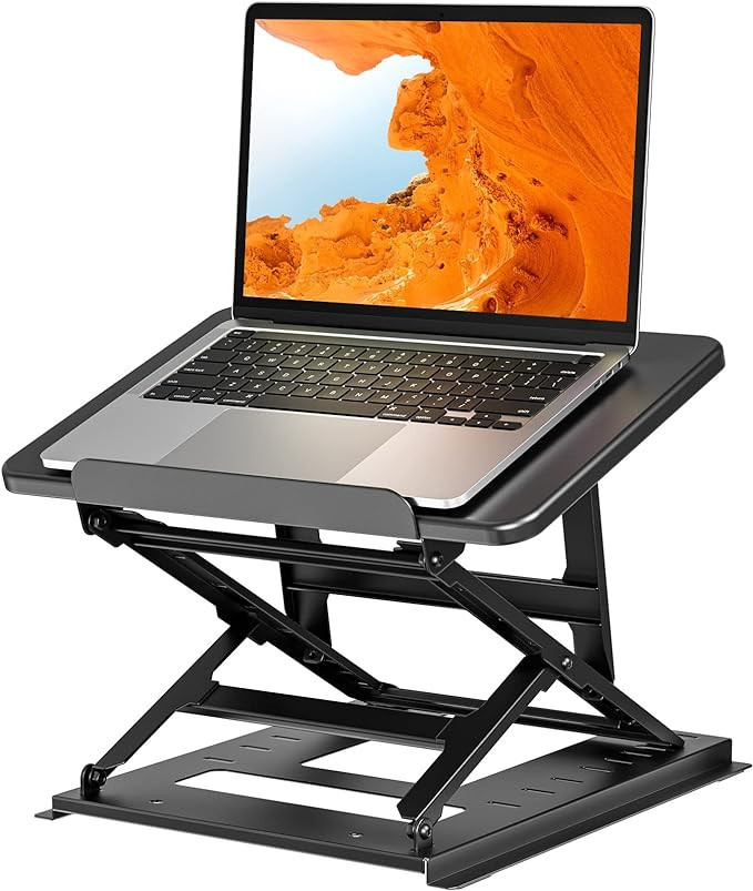 HUANUO Adjustable Laptop Stand for Desk, Adjustable Height Laptop Riser - Easy to Sit or Stand wi... | Amazon (US)