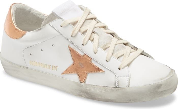 Super-Star Low Top Sneaker, Golden Goose, GGDB, White Sneakers, Fall Shoes, Womens White Sneakers | Nordstrom