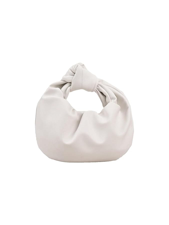 GORGLITTER Women's Cute Hobo Bag Ruched Twist PU Leather Clutch Purse Handbag with Magnetic Closu... | Amazon (US)